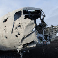 The window of the plane explodes The window of the plane explodes