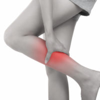 Lady has leg pain Lady has leg pain